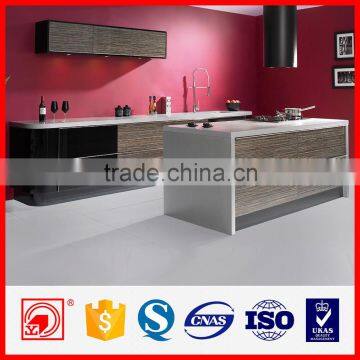 China kitchen cabinet modern factory/aluminium kitchen cabinet simple design