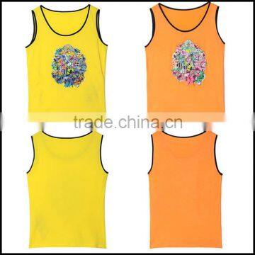 Plain Latest Fashion Sexy Gym Yoga Tank Tops Dancing Vest In Bulk photo-5