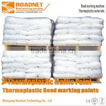Thermoplastic traffic marking paint