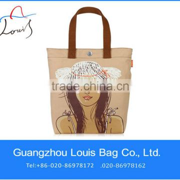 High quality!!! Factory wholesale canvas bag big brands in ladies bags