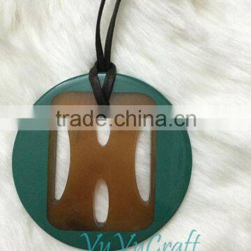 Buffalo horn jewelry, buffalo horn pendant VVP-187