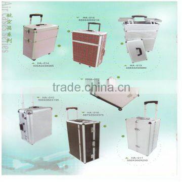 Crash-proof reinforced metal aluminium alloy profile for aluminum luggage suitcase case