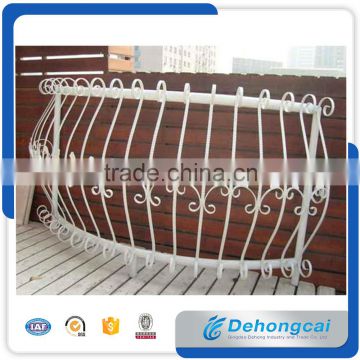 Modern wrought iron/metal/steel arch balcony railing designs