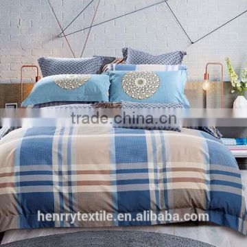 4pcs Stripe home bedding sets/bed cotton