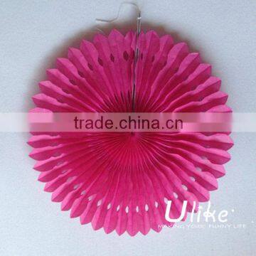 Popular Tissue Paper Fans rave party decorations