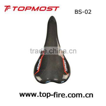 2013 hot-selling super light carbon fiber bike saddle BS-02