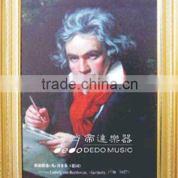Beethoven Portrait,Musicians Painting