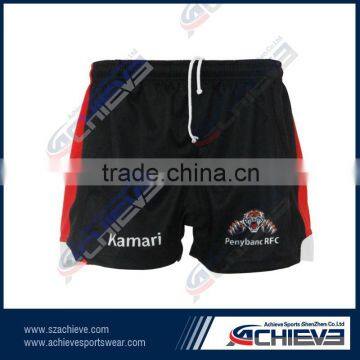 2015 latest men's reversible rugby league shorts