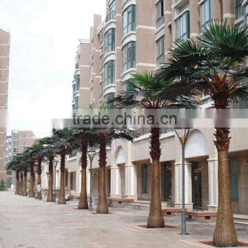 Community Landscaping Large Artificial Palm Tree