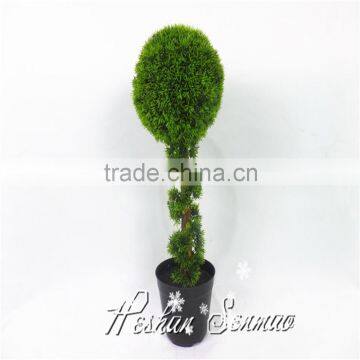 China manufacturer plastic artificial grass ball boxwood ball topiary ball for sale