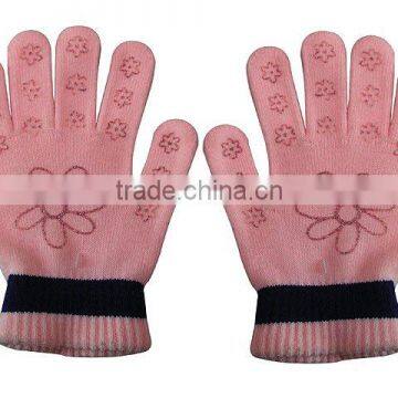 women's magic glove with printing or jacquard