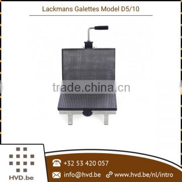 Appliance for Lackmans Galettes Model D5/10