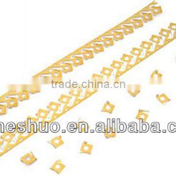 Brass/zinc plated mild steel stamping punching parts