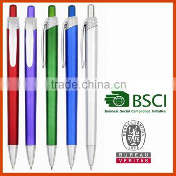 Cheap promotional items Logo Ball Pen with different fitting,Metallic Ball pen laser logo projector