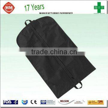 Disposable Black PP Nonwoven Suit Cover Bag