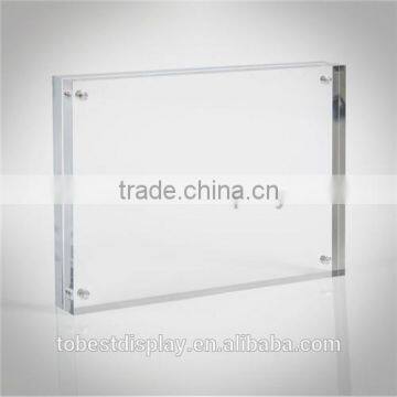 double sided acrylic picture frames,acrylic frameless picture frame,acrylic magnetic photo frame shenzhen factory