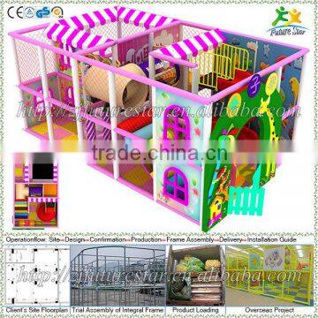 Free design CE & GS standard eco-friendly LLDPE playground indoor children toy