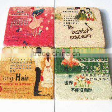 High Quality Customized Image Marble Coaster