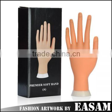 Easam Professional false hand for nail,nail art training hand