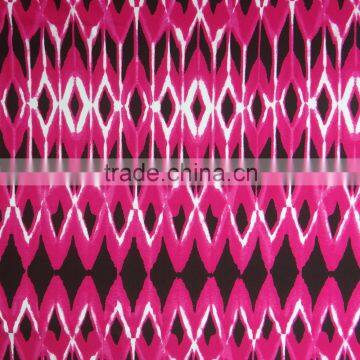 All Over Abstract Pattern Print Blend Stock Fabric photo-2
