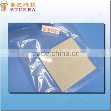 STCERA alumina ivory white sheet, phenolic cotton cloth laminated ceramic lining sheet