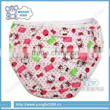 Famous Cartoon Cat Printing Pattern Child Girls' Underwear photo-4