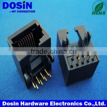 network RJ45 connectors, unshielded modular jacks for pcb mount