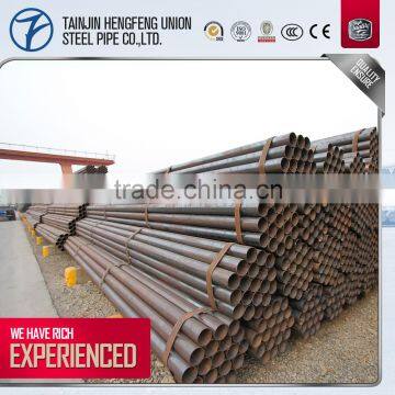 Black Steel pipes carbon steel pipe ERW welded manufacturer