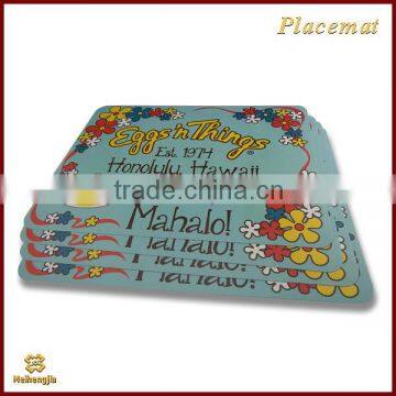 Shenzhen manufacture special Hard pp placemat