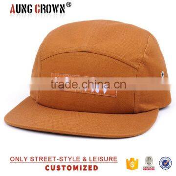 cheap cotton wholesale custom 5 panel caps