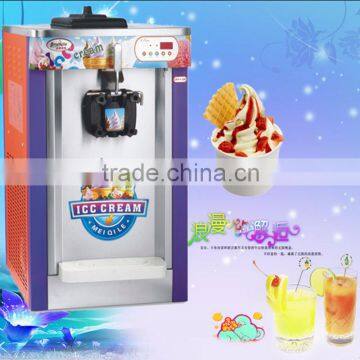 Stainless steel ice cream machine