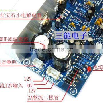 TDA2030A Speaker Power Amplifier Module Sound Standard 2.1-Channel 2*15w+15w AC12V With Volume Potentiometer Plate Amplifier photo-2