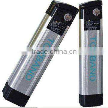 TB-3612 Fashionable lifepo4/lithium 36v 10ah/12ah battery pack for e-bike with high power(2000 cycle times)