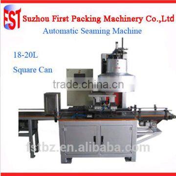 high speed semi-automatic tin can seaming machine