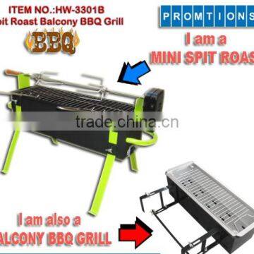 High Quality Rotisserie Motor BBQ Grill Garden Charcoal Grill With Motor photo-2