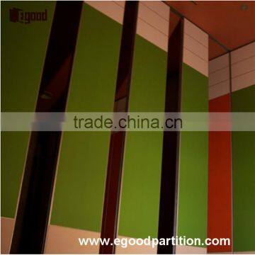 LEED certified removable partition wall system for hotel multi function hall
