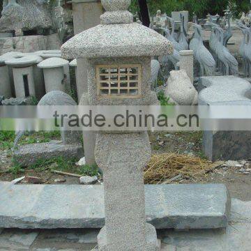 hot sale Japanese stone lantern for garden decoration