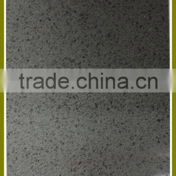 hi quality crystal point grey artificial quartz stone slab for sale