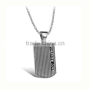 Black epoxy tags design 316l stainless steel factory manufacturer energy pendant bio energy pendant energy stone pendant (LP3510