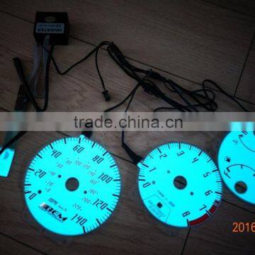 Super-thin&soft light Electroluminescent car gauge / electroluminescent glow gauges / electroluminescent car dashboard gauges