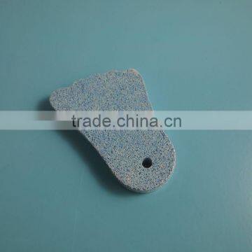 FS-048 Blue colored foot shape body pumice stone