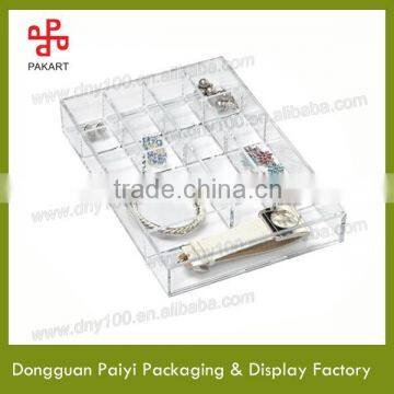 Crystal clear rectangle acrylic display box