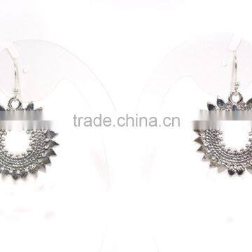 Good Quality Plain Silver Plated Sterling Silver Earrings