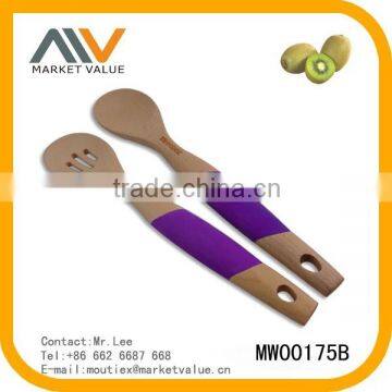 NNEW DESIGN HIGH QUALITY 2PCS KITCHEN TOOLS WOODEN SPOON photo-3