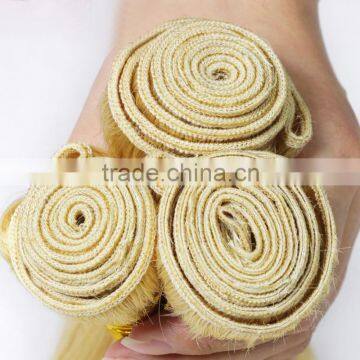 Wholesale Indian Hair #613 Blonde Hair Weft for Reseller photo-6