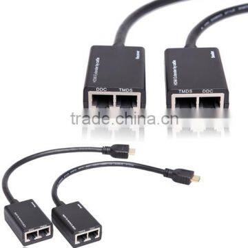 Right price cat5e HDMI Extender 30m for 1080P PET30D