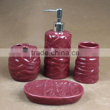 ceramic material shower bathroom set