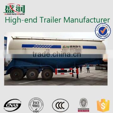 Shengrun brand 3 axles cement bulk carrier / bulk cement tank semi trailer for sale