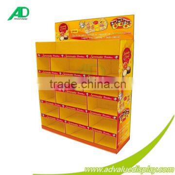 Supermarket Promotional Cardboard Candy Pallet Display