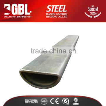 customized carbon half round steel tube